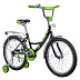 Велосипед Novatrack Urban 20" (2019) Black/Green 203URBAN.BK9