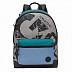 Городской рюкзак GRIZZLY RX-022-1 /1 grey/green/jeans