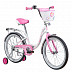 Велосипед Novatrack Butterfly 20" (2020) 207BUTTERFLY.WPN9 white/pink