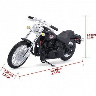 Мотоцикл Maisto 1:18 Harley-Davidson 2002 FXSTB Night Train 39360 (20-24913)