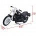 Мотоцикл Maisto 1:18 Harley-Davidson 2002 FXSTB Night Train 39360 (20-24913)