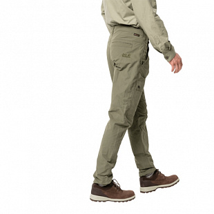 Ветрозащитные брюки мужские Jack Wolfskin Lakeside Pants M khaki