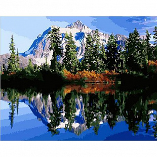 Картина по номерам Picasso Горный пейзаж PC4050287