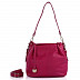 Женская сумка из кожи Pola 9030 dark pink