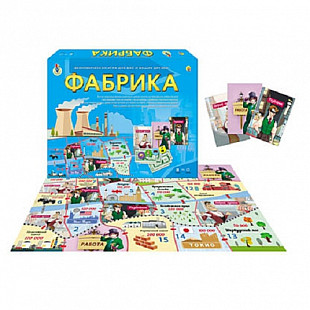 Настольная игра Рыжий Кот Предприниматель Фабрика ИН-0365