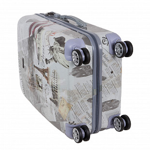 Чемодан средний Polar 24" 2-ой РА030 grey