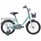 Велосипед Novatrack Maple 14" (2019) Grey/Green 144MAPLE.GR9