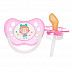 Пустышка Canpol babies Toys Латексная Ортодонтическая 18+ мес. (23/261) pink