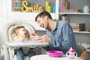 Ложка мягкая силиконовая Chicco 6+ мес 2 шт 00006828110000 pink