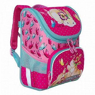 Рюкзак школьный GRIZZLY RA-981-1 /1 fuchsia/pink