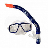 Маска для плавания Cozumel Pro (в комплекте трубка Airent Pro Aqua Lung Sport) blue 60719В