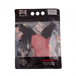 Накладки гимнастические Roomaif black/red RWS-801 