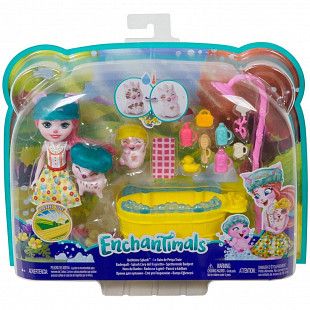 Набор игровой Enchantimals Время для купания (GJX35 GJX36)