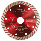 Алмазный круг Walte 115х1,6х10x22,23 мм универсал WL0113-115/10
