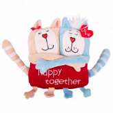 Мягкая игрушка Gulliver Кот и кошка Счастливы вместе 51-T78022D