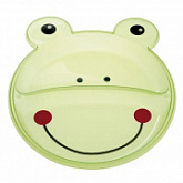 Тарелка Canpol babies Пластиковая 6м+ 74/005 Green