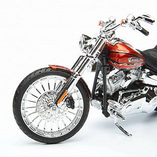 Масштабная модель мотоцикла Maisto 1:12 Харли-Дэвидсон Fxsbse Cvo Breakout (32327) black/orange