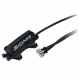 Провод с датчиком скорости Sigma для универсальной базы велокомпьютера 00424 black