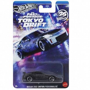Машинка Hot Wheels Silver Series Nissan 350Z Custom/Personnalise (HNR88 JKX05)