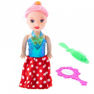 Кукла  Shenzhen Toys с зеркальцем, расческой 285-1