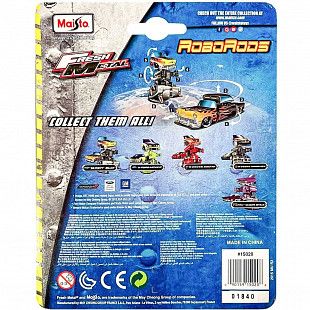 Машинка-трансформер Maisto Fresh Metal RoboRods Dodge Charger SRT 8 (15020)