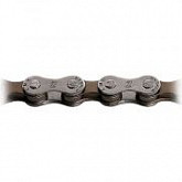 Цепь KMC z7 8 скоростей 1/2x3/32"х116 расширенная совместимость silver/brown ZTB11103