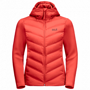 Джемпер женский Jack Wolfskin Tasman Jacket W orange coral