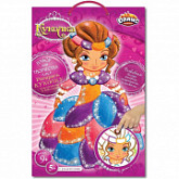 Набор для детского творчества Dalis Раскраска из пластилина Кукла Жанна МС-206