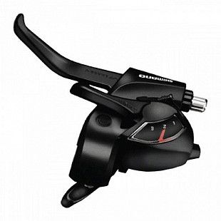 Шифтер/Тормозная ручка Shimano Tourney 3 скорости EF41 black