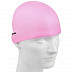 Шапочка для бассейна (плавания) взрослая Mad Wave Pastel Silicone Solid pink