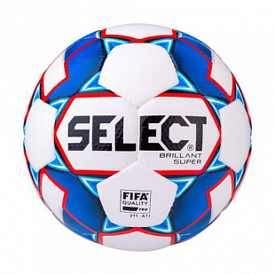 Мяч футбольный Select Brillant Super Fifa №5 White/blue/red