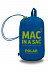 Пуховик двухсторонний Mac in a sac Унисекс Polar down jacket  Blue/Lime 