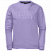 Пуловер женский Jack Wolfskin Winter Logo Sweatshirt W true lavender