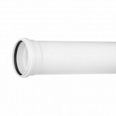 Труба Ростурпласт для малошумной канализации 50х1,8х2000мм white 21052