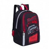 Рюкзак для мальчика GRIZZLY RB-863-1 black/red