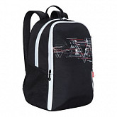 Рюкзак школьный GRIZZLY RB-151-2 /1 black/white