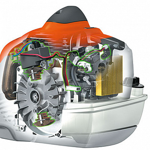Кусторез Stihl FS 560 C-EM с ножом 41482000001