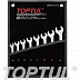Набор комбинированных ключей Toptul 10-19 мм 8 предметов GPAD0801