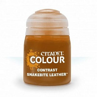 Краска для миниатюр Games Workshop Warhammer Contrast: Snakebite Leather 18ML 29-27