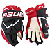 Перчатки хоккейные Bauer Vapor 1X Pro Sr Black/Red Перчатки хоккейные Bauer Vapor 1X Pro Sr Black/Red