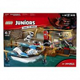 Конструктор LEGO Juniors Погоня на моторной лодке Зейна 10755