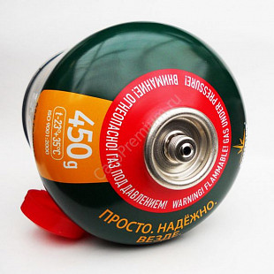 Газовый баллон с резьбой Gas Standard TBR-450