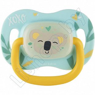 Пустышка Canpol babies Exotic Animals силиконовая симметричная 0-6 мес. (34/920_koal)