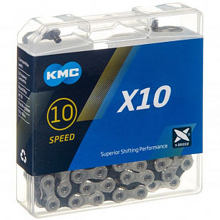 Велоцепь KMC X10 116 звеньев Х95165