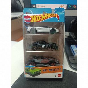 Набор машинок Hot Wheels 3 шт. (K5904 №164)