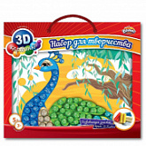 Мозаика из пластилина Dalis Королевский павлин МС-407