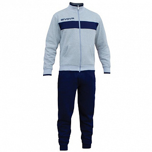 Спортивный костюм Givova Tuta Drops Uomo LF11 grey/blue