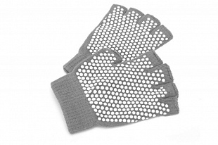 Перчатки для йоги Bradex противоскользящие SF 0207 Grey 