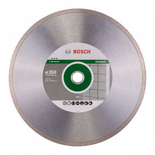 Алмазный круг по керамике Bosch 35х2,54/3 см 2608602640