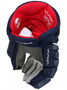Перчатки хоккейные Bauer Vapor X800 Lite Jr Navy